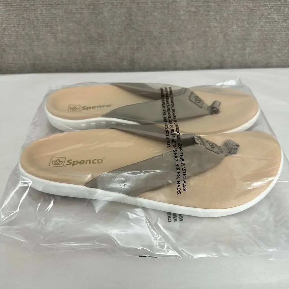 Spenco Victoria Arch Support Orthotic Sandals in Taupe Size 12 Casual Resortwear